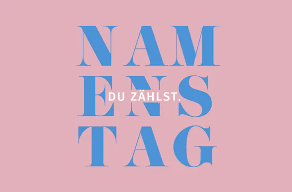 Flexibles Geschenk Namenstag