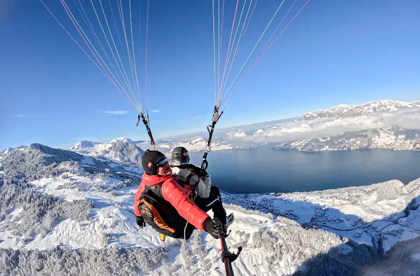 Gleitschirm Tandemflug Ennetbürgen